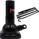 Car Jack 2 Ton (4,000 lb) Capacity Spiral Jack for Pickup Truck, Screw Jacks for Car Lift or Jack Stands, Tire Jack Fit for Ford F150 Truck Chevy Silverado Dodge Ram 1500 (Black) (16 inch)