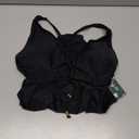 Blooming Jelly Womens Sexy One Piece Swimsuit Cutout Crisscross Back Swim Suit Drawstring Swimwear (Medium, Black)