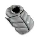 7AM Enfant Car Seat Covers - Cocoon Baby Cover for Boys & Girls, Rain & Snow Repellent, Breathable Windproof, Center Zipper, Universal Fit for Infant Car Seat (0-12M) (Metallic Grey)