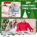 Marspark 27 Pcs Christmas Tree Coloring Posters for Kids DIY Holiday Winter Crafts Color Your Own Scenes Christmas Activity for Kids Home Classroom Party Favor Supplies