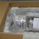 Electric Chafing Dish, 3 x 3QT Size Electric Chafing Dish Buffet Set with Temperature Control Display, 700W Electric Buffet Servers and Warmers with Roll Top for Catering (Button Temperature Adjustment)