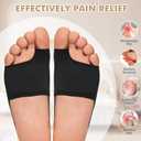 Ball of Foot Cushions for Women - Wide Metatarsal Pads for Morton's Neuroma, Metatarsalgia - Gel Foot Pads