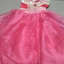 Girls Princess Costume Pink Dress Up Outfit for Halloween Cosplay Carnival Party (3-4 Years)