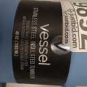 Vessel stainless steel 40 OZ