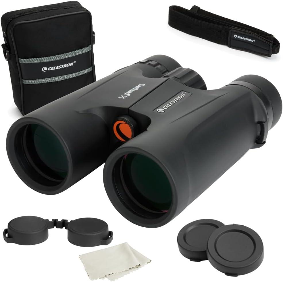 Celestron - Outland X 8x42 Binoculars  Ideal for Birding and Outdoors  42mm Objective Lenses  Wide 7 Field of View  BaK-4 Prisms  Multi-Coated  Waterproof and Fogproof
