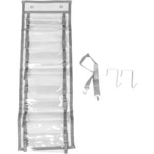 Vinyl Storage Rack, 12 Holes Vinyl Organizers Vinyl Roll Holder, for Vinyl Sheets/Heat Transfer Paper/Design Drawings, Gray