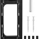 Door Hinge Jig Kit: 8 Sizes (2.5-6") & 5 Thicknesses, Router Mortise for Precise Install | DIY/Pro Use - Easy Setup for Home/Workshop Door & Frame Jobs