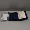Cot Fitted Sheet 33 x 75, 100% Egyptian Cotton, 1 PC Cot Size Bottom Sheet Only, Perfect for Narrow Twin, Camp Bunk, Army Cots, Trifold Mattress, Camping Cot, Guest Bed Replacement(Navy Blue)