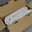 MIULEE 100% Blackout Linen Curtains for Bedroom Thermal Insulated Birch Grommet Room Darkening Curtains & Drapes for Living Room Nursery 52 x 96 Inch (2 Panels)