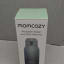 Momcozy Portable Bottle Warmer for Travel  Dual Heating Modes for Breast Milk & Water, Portable Milk Warmer with Fast Heating & Long Battery Life, 17 Ounces Large Capacity to Meet Your All-Day Needs (Gradual Change of Green)