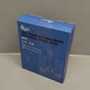 AQQA Aquarium Electric Power Sponge Filter,3W/5W Silence Submersible Foam Filter,Sponges Bio Ceramic Media Balls Double Filter for Saltwater Freshwater Fish Tank (S)