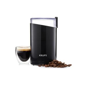 Krups Oval Coffee Bean and Spice Grinder, Black