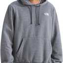 THE NORTH FACE Men's Evolution Simple Dome Hoodie (Standard & Big Size) | Hood With Adjustable Drawcord, Kangaroo Pocket (4X Big, Tnf Mid Grey Heather)