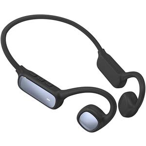 gorsun Kids Bluetooth Headphones, Bluetooth 5.3 Air Conduction Open Ear Headphones, 85dB Volume Limited, with Mic, IPX5 Waterproof, 360° Bending, 20H Playtime, Kids Headphones Wireless for iPad/Sports