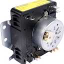 W10185981 Dryer Timer Control Black Replacement for Whirlpool 7MWGD1730JQ0 WGD4950HW1 7MWGD1930JM0 Heat Pump Dryer AP6016540