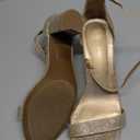 DREAM PAIRS Women's Chunk Low Heel Pump Sandals, Size 7