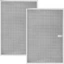 NEW 2 Packs BPS1FA36 Aluminum Range Hood Filter by puxyblue 11-3/4" X 17-1/4" X 3/8" Replace WB02X10706 S99010300 AP5613213 Fit for Broan QS1 Series NuTone WS1 Series Kenmore 233 Series
