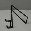 IBosins 4 Pack 8 Inch Plate Holder Display Stands, Large Metal Black Frame Stand for Picture, Book, Photo Easel, Creation, Collectibles