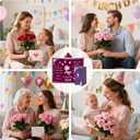 Mothers Day Gifts for Mom, Wearable Hoodie Blanket for-Mothers, Mom blanket Gifts from Daughter, Son, Husband, Sherpa Fleece Mother Blankets, Soft Birthday, Wife, Mama, Red (50*70)