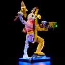 BrickSoul Light Up Kit Compatible with Lego Peely Bone 77072 Building Set, Upgrade Design Lighting Accessories, Cable-Hiding Tech for Display, Not Included 77072 Model