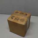 Lurrose Small Fabric Lampshade 5.5X5.5X5 Inch Black Linen Lamp Shade for Table and Floor Lamps Dust Cover Lamp Accessory