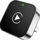 Wireless CarPlay Adapter for iPhone, 2025 Upgrade Convert Wired to Wireless Apple CarPlay Adapter, Mini Size USB Design for Cars with USB-A & Type-C Extension Cables, Stable Control, Plug and Play