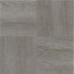 Tivoli Self Adhesive Vinyl Floor Tiles, 45 Tiles - 12" x 12", Charcoal Grey Wood - Peel & Stick, DIY Flooring for Kitchen, Dining Room, Bedrooms, Basements & Bathrooms by Achim Home Decor