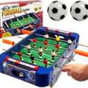Mini Foosball Table for Kids and Adults  21-Inch Mini Soccer Game, Mini Soccer Table Game for Family Game Nights