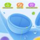 Reusable Water Balloons 6 Pcs, Quick-Fill Summer Water Toys for Pool Parties & Outdoor Beach Backyard Games, Durable Splash Balls for Kids
