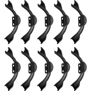 10 PIECES XFITTING 1" PEX TUBING BEND SUPPORT WITH NAIL TAB HEAVY DUTY REINFORCED PLASTIC, BEND WITH EAR