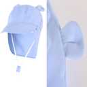 Baby Toddler Sun Hat Beach Hat for Boys and Girls UPF 50+ (2-4T, Pink)