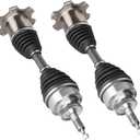 Front CV Axle Shaft Assembly Fit for Ford Expedition for Lincoln Navigator 2003-2006, for Ford F-150 2004-2008, for Lincoln Mark LT 2006-2008, 4WD, Left CV Joint Shaft, 2 pack