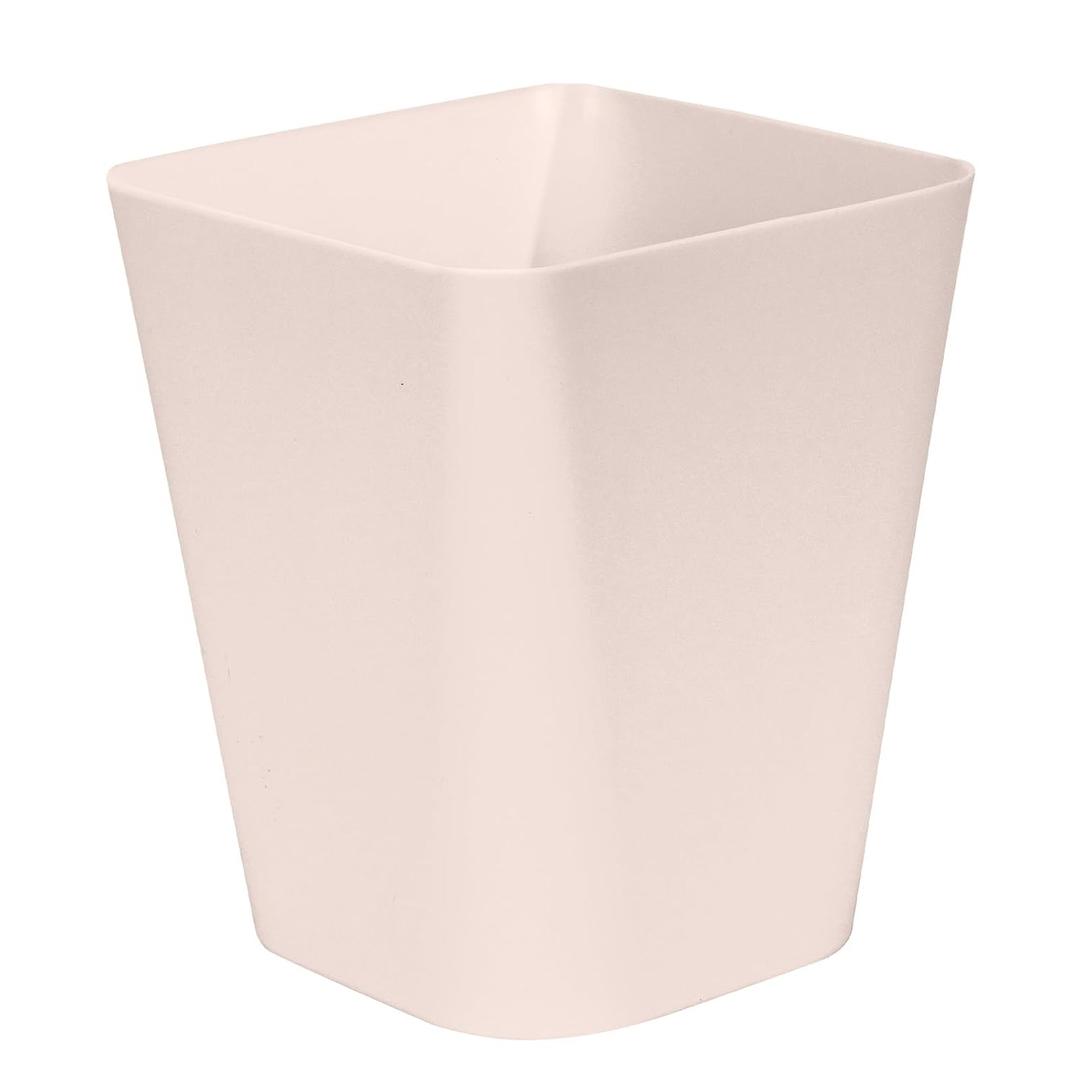 Trash Can - Small Waste basketbin - 1.8 Gallon- for Office,Home,Bathroom,Kitchen - Khaki