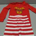 Benaive Matching Family Christmas Pajamas Set Holiday Pjs for Women Men Sleepwear (Multicolor, Reindeer, 6)