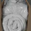 Amazon Basics Square Hypoallergenic Pillow Insert, Sofa Bed Couch Decorative Stuffer, 20", 4 Pack (20 x 20 inches)