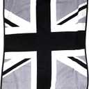 Seat Armour (SA100MINIBGR) Black/Gray 'British Flag' Seat Protector Towel