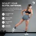 DMoose Ankle Strap for Cable Machine - One Size Fit with Premium Padding, Workout Kickback Ankle Cuffs, Ankle Bands for Working Out, Booty Workouts, Leg Extension, Hip Abductors & Lower Body Exercises