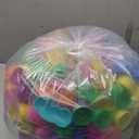 Fillable Easter Eggs Bulk – Multi Color Empty Plastic Eggs for Kids - Easter Basket Stuffers for Kids Egg Hunt Prizes Party Favors Classroom Prizes Treasure Box Toys