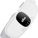 iDOO Portable Heating Pad for Period Cramps, FSA Eligible Item, Valentines Gifts for Her Women Girlfriend Mom Wife, Back Belly Heat Pad for Menstrual Pain Relief, with 3 Heat Levels 3 Massage