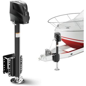 5500-7500lbs Electric Trailer Jack, 22.6" Vertical Travel, 12V DC,for RV Trailer, Camper