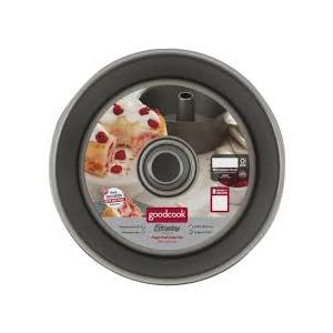 goodcook Angel Food Cake Pan with Cooling Feet, 9.5 Inch, Perfect for Pound and Sponge Cakes