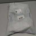 4pcs Peonies Artificial White Flowers, Dahlia Faux Floral, Silk Fake Flower Bouquet with Stems, Fake White Flowers Artificial for Decoration Home Wedding Arrangement