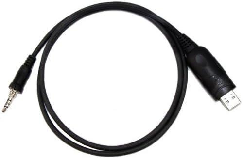 USB Programming Cable Cord for Yaesu/Vertex/Standard Horizon Radio HX370E VX-6R VX-7R HX750 VX-120 VXA-700 1-pin