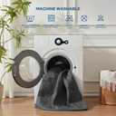 BEDLORE Waterproof Mattress Protector, Queen Size Mattress Pad Noiseless with Deep Pocket 6"-18" Depth, Soft Breathable Dirt-Proof Bed Mattress Cover Washable for Home, Bedroom, Hotel (Gray)