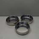 3 Pack 304 Stainless Steel Springform Pan with Removable Bottom, Nonstick Round Spring Form Cheesecake Pan 