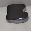 Klaudena Memory Foam Seat Cushion, Office Chair, Coccyx Cushion, Back Support, Pain Relief, Lumbar Cushion, Work Chair Pad Cushion, Sciatica, Correct Posture, Office Chair Seat Cushion