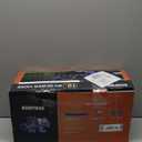 DUMPMAN RV Sewer Hose 10 Ft, Sewer Hose for RV Camper RV, Sewer Hose Kit with Swivel Fitting - Includes 90 Degree Clear View Sewer Adapter, and 2 Storage Caps