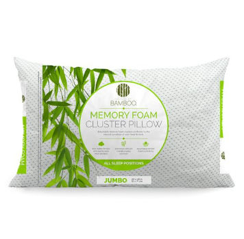 Shredded Memory Foam Pillow King Size - Cooling Bed Pillow for Sleeping for Stomach, Back and Body - 1 Pack King Soft Comfy Cool Memory Pillows for Side Sleeper