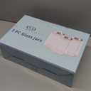 Glass Canisters for Kitchen  Set of 3 Large Food Storage Containers  70Oz Storage Jars with Stainless Steel Lids  Suitable for Snacks, Flour, Sugar, Pet Treats  Screw-On Lid