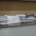 LazBlinds No Drill Cordless Cellular Shades, 17" W × 36" H, Silver White
